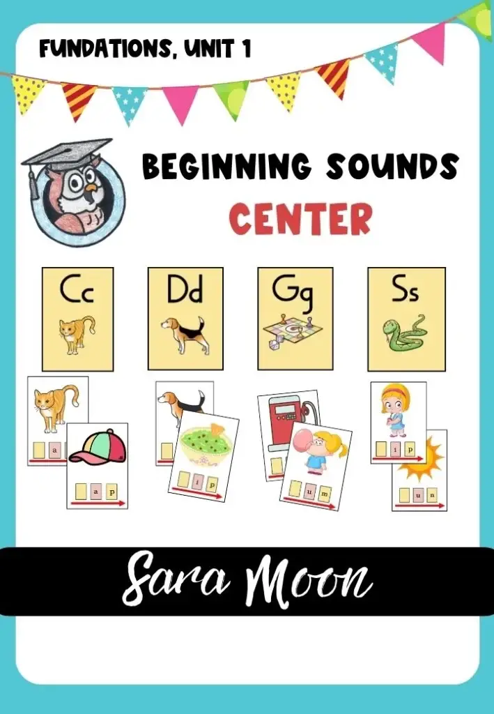 beginning sounds3 worksheet kindergarten
